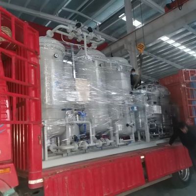 Container ISO gerador de nitrogênio unidade PSA de nitrogênio com transporte fácil ASME
