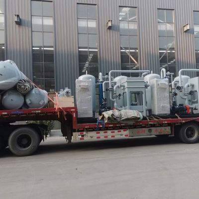 Máquina de recuperação de resíduos de gás de reciclagem de grande capacidade para tubo de aço inoxidável
