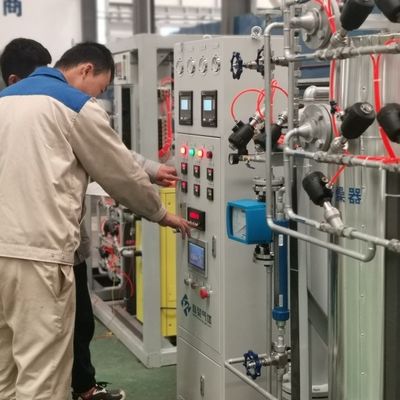 Máquina de recuperação de dióxido de carbono com sistema de purificação de gás