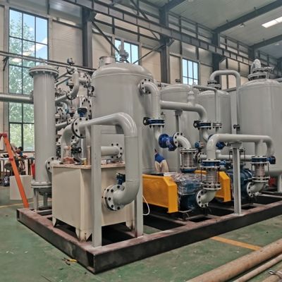 Máquina de recuperação de gás com sistema de purificação de gás