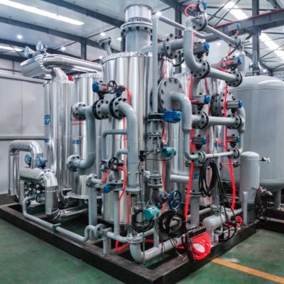 Sistema de purificação de gás CO2 de aço inoxidável com monitor online