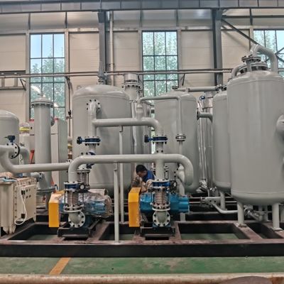 Sistema de recuperação de gás de nitrogénio de alta capacidade para ferro e aço