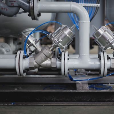 Unidade PSA de Nitrogênio com Design Montado em Skid para Armazenamento em Atmosfera Modificada