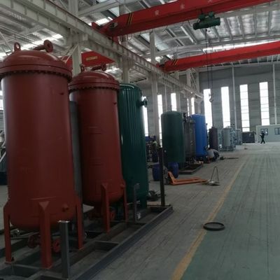 Unidade de gerador de nitrogénio de alta pureza de monitorização em linha CE para chapas laminadas a frio