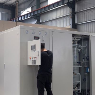 Gerador de membrana de nitrogénio móvel montado em deslizamento N2 Max 300bar