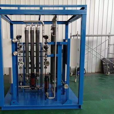 Gerador de nitrogénio de membrana de eficiência energética de 450 V para petróleo e gás