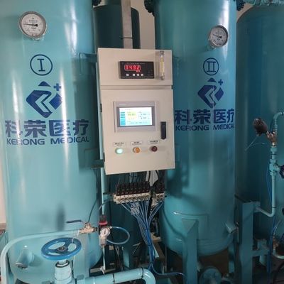 Máquina de gerador de O2 PSA totalmente automática com cilindros de enchimento