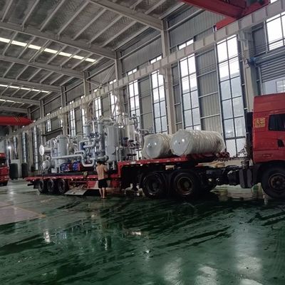 Sistema de recuperação de gás de hidrogénio de alta automação