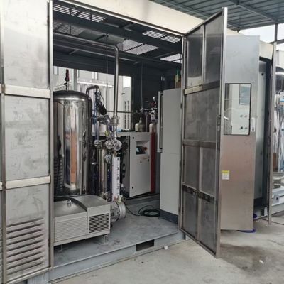 Sistema de recuperação de gás hidrogénio de 300 Nm3h de aço inoxidável ou de aço carbono