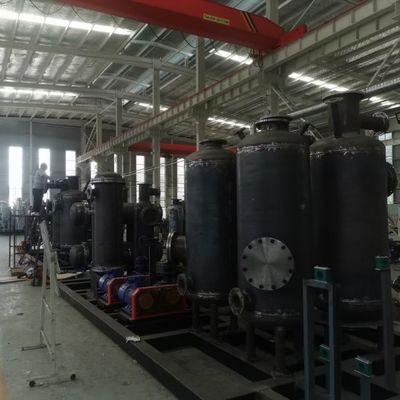 Sistema de recuperação de gás hidrogénio montado em deslizamento para folhas laminadas a frio