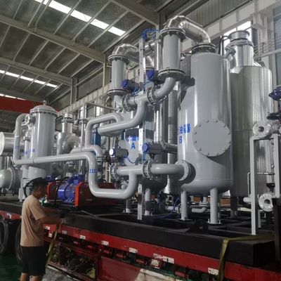 Sistema de recuperação de gás hidrogénio montado em deslizamento para folhas laminadas a frio