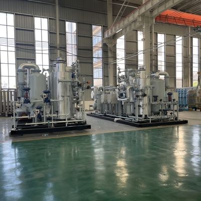 Sistema automático de recuperação de gás de alta pureza