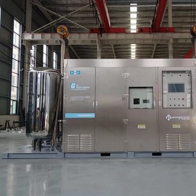 Sistema de recuperação de gás de operação automática à prova de explosão com norma ASME