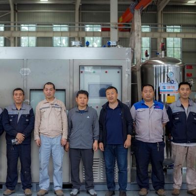 Sistema de recuperação de gás hidrogénio de 300 Nm3h de aço inoxidável ou de aço carbono