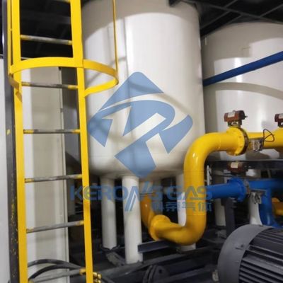 Máquina de gerador de oxigénio VPSA montada em patins para uso industrial