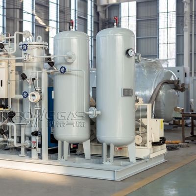 Gerador de nitrogénio de alta pureza de 1 kW com baixo consumo energético e CE