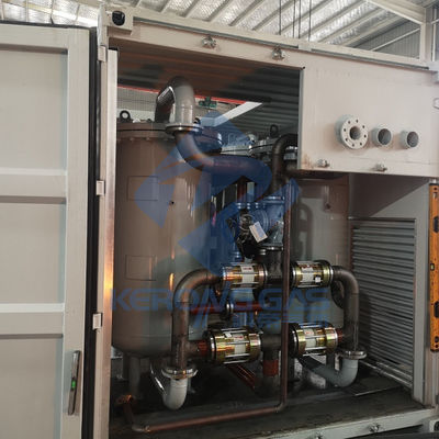 Máquina de geração de gás de nitrogénio de 20 pés de comprimento