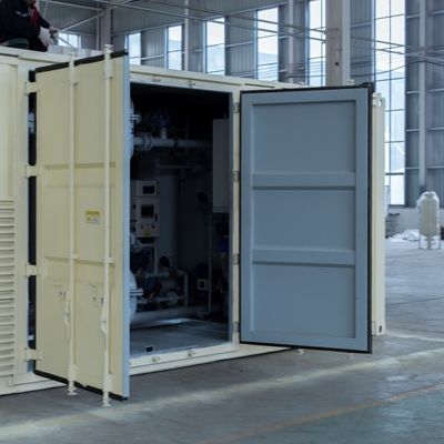 99.5% de pureza Máquina de nitrogênio N2 de funcionamento totalmente automático para purificação