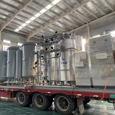 Purificador para produção de gás de nitrogénio a 99,9995% no local para chapas laminadas a frio