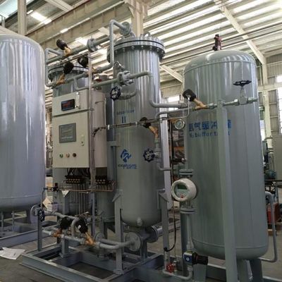Instalação de produção de gás nitrogênio de grande vazão automática no local