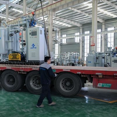 Sistema de recuperação de gás de hidrogénio totalmente automático certificado CE para aço inoxidável