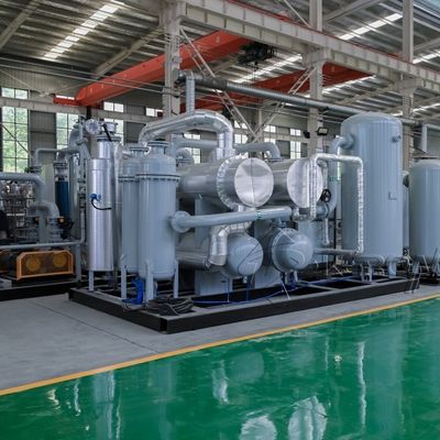 Sistema de recuperação de gás hidrogénio da indústria do ferro e do aço com monitor remoto