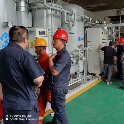 20NM3HR 99,999% Purificador de geração de gás de nitrogénio de aço carbono de alta pureza