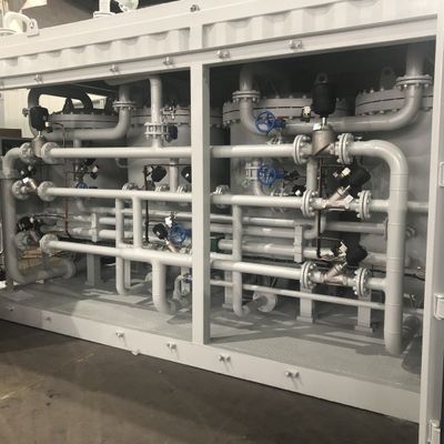 Instalação automática de geração de gás de nitrogénio instalada num contentor móvel