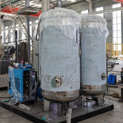 Máquina de secagem a gás industrial de gás argônio de alta pressão com perda zero