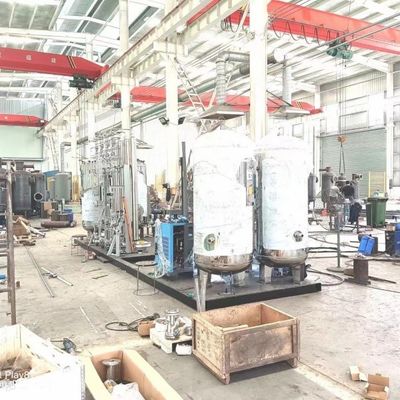 Máquina de recuperação de resíduos de gás de reciclagem no local de 800Nm3/Hr