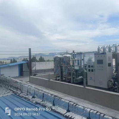 200SCFM Máquina de reciclagem de resíduos de gás para o processamento de cobre