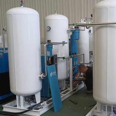 Compressor de ar no local Máquina de separação de ar de oxigénio com cilindros de reserva