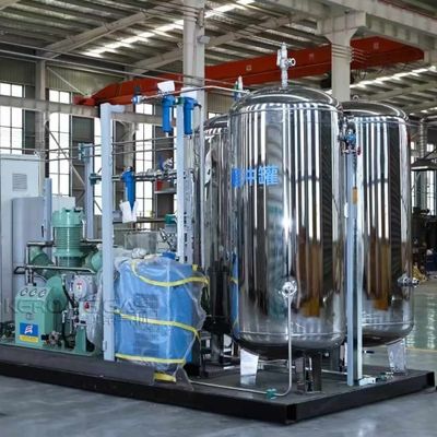 Máquina de secagem de gás industrial automática de dióxido de carbono CO2
