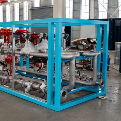Equipamento de mistura de gás de hidrogénio 75% para fábrica de ferro e aço com monitor remoto