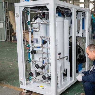 Misturador de gás de aço inoxidável totalmente automático de produção rápida
