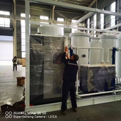 Gerador de azoto PSA para corte a laser com regulador de pressão