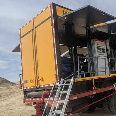Gerador de nitrogénio de separação por membrana móvel com compressor de ar diesel