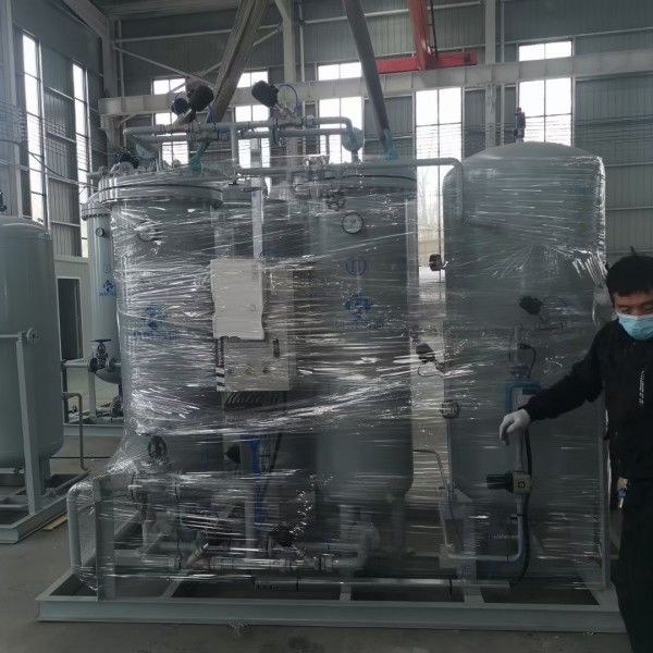 Sistema de geração de nitrogénio de PSA de pureza de 90% Unidade automática de PSA para produção de nitrogénio