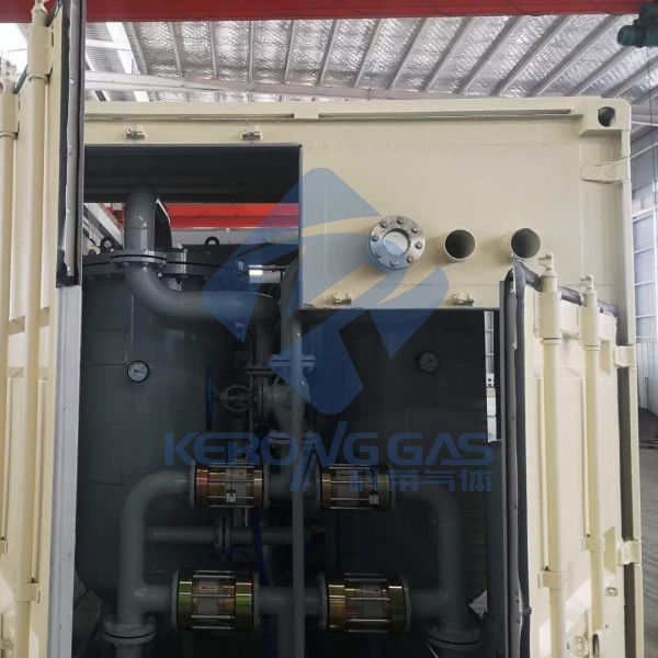 Máquina de geração de gás de nitrogénio de tipo compacto de tipo de recipiente de poupança de energia