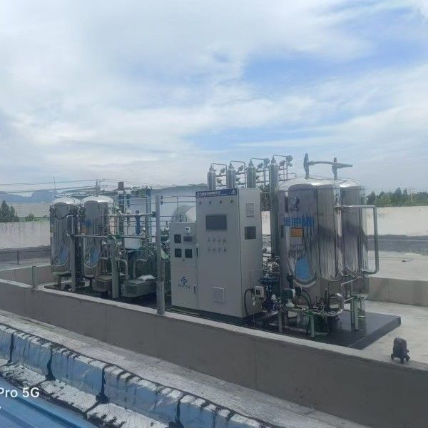 99.99% Máquina de recuperação de resíduos de gás de alta pureza para reciclagem de gás para metalurgia em pó