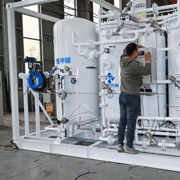 27 barG Pressão de trabalho Material de aço carbono Gerador de nitrogênio para corte a laser