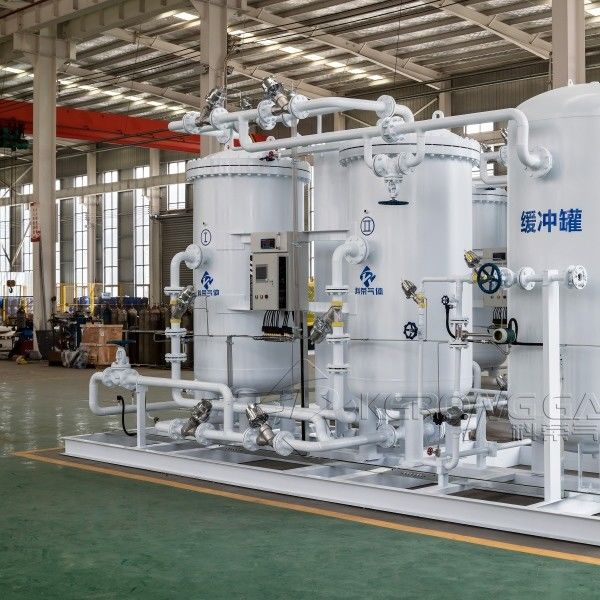 Unidade PSA Montada em Skid Tipo Torres Gêmeas para Produção de Nitrogênio