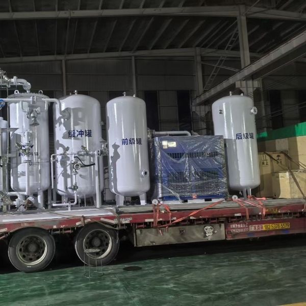 Gerador de nitrogênio de produção rápida para corte a laser com estação de enchimento de 20Mpa