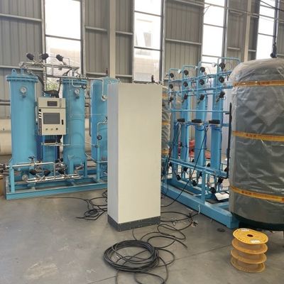 Unidade de gerador de oxigénio médico PSA aprovada ISO13485 25Nm3/Hr Longa vida útil