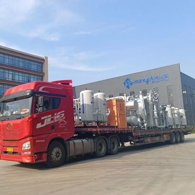 Sistema de recuperação de gás de nitrogénio de alta capacidade para ferro e aço