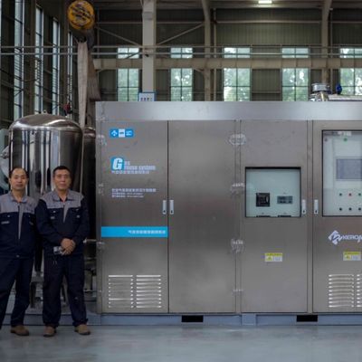 Sistema de recuperação de secador de gás de hélio de grau IP65 com monitor de pureza online