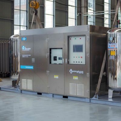 0.5bar Unidade de recuperação de gás hidrogénio para chapas laminadas a frio Fácil instalação