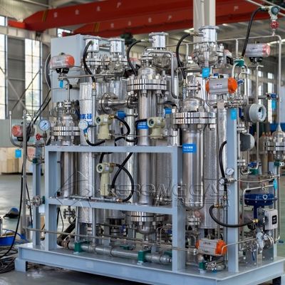 Unidade de purificação de gás hidrogénio para eletrólise de água