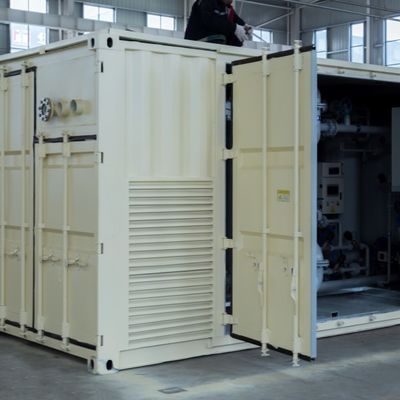 Instalação de gás de nitrogénio de tipo móvel de funcionamento automático com certificado ASME