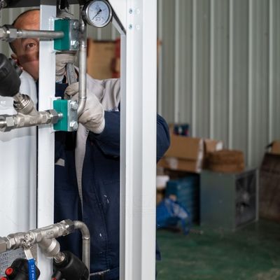 Material de aço inoxidável de hidrogénio e nitrogénio ajustável de 5% a 35% 10000Nm3/h